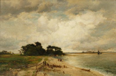 Three Mile Harbor von Thomas Moran